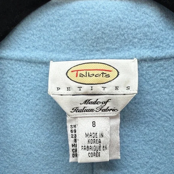 Talbots Light Blue Women's Blazer - Picture 3 of 7
